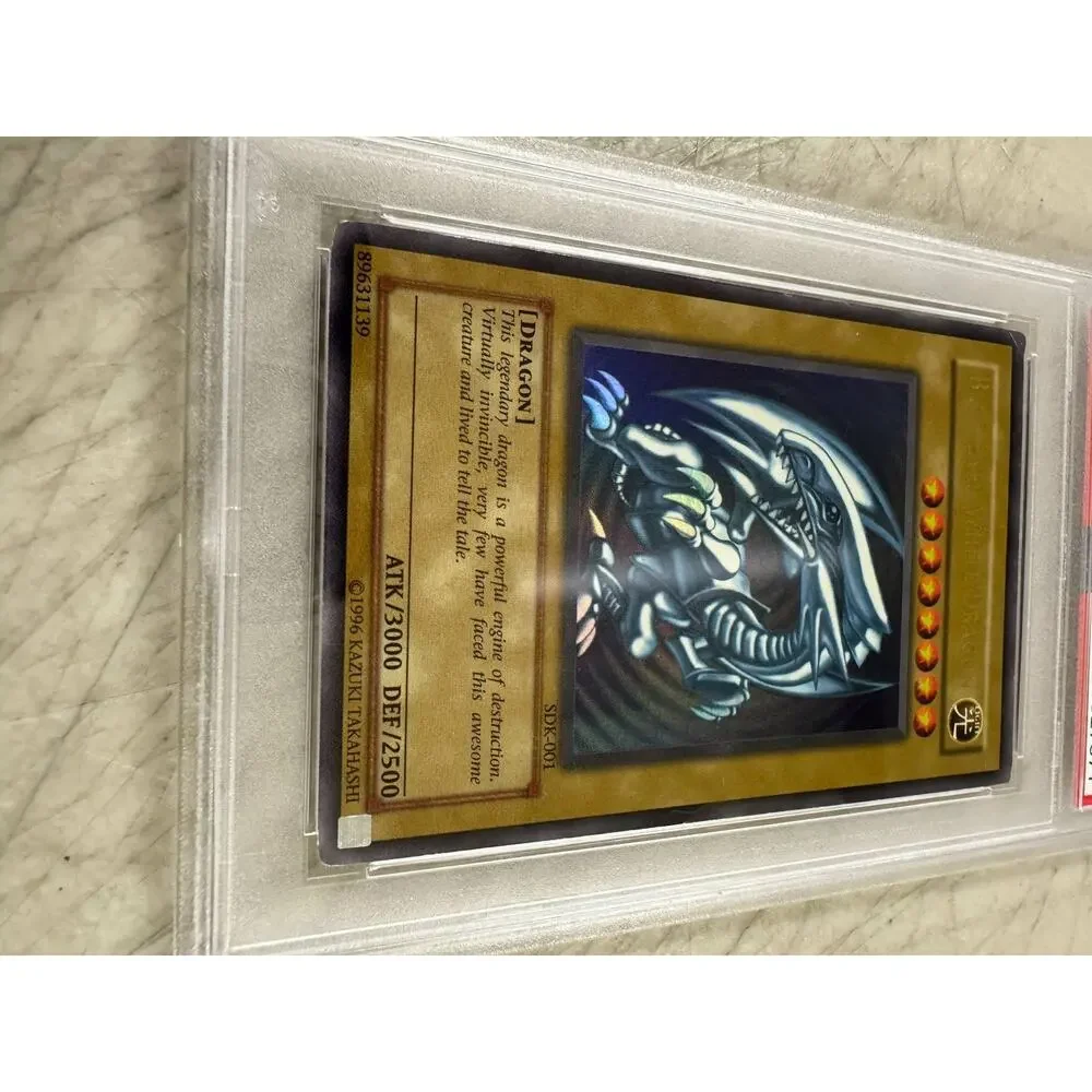 2002 Yu-Gi-Oh Starter Deck Kaiba Blue-Eyes White Dragon SDK-001 PSA 3 VG Card